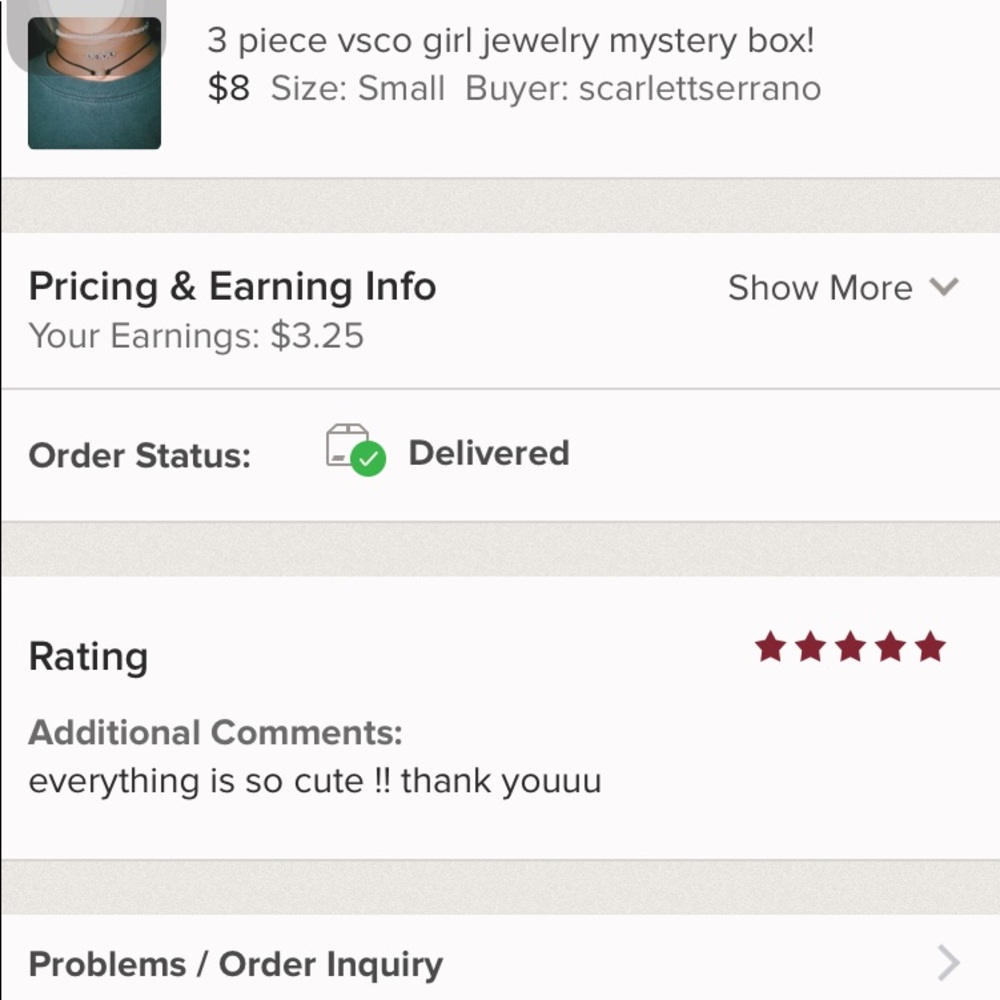 3 piece vsco girl jewelry mystery box! - Picture 5 of 7